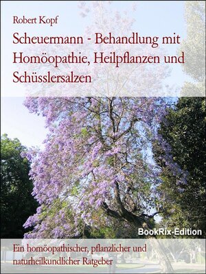 cover image of Scheuermann--Behandlung mit Homöopathie, Heilpflanzen und Schüsslersalzen